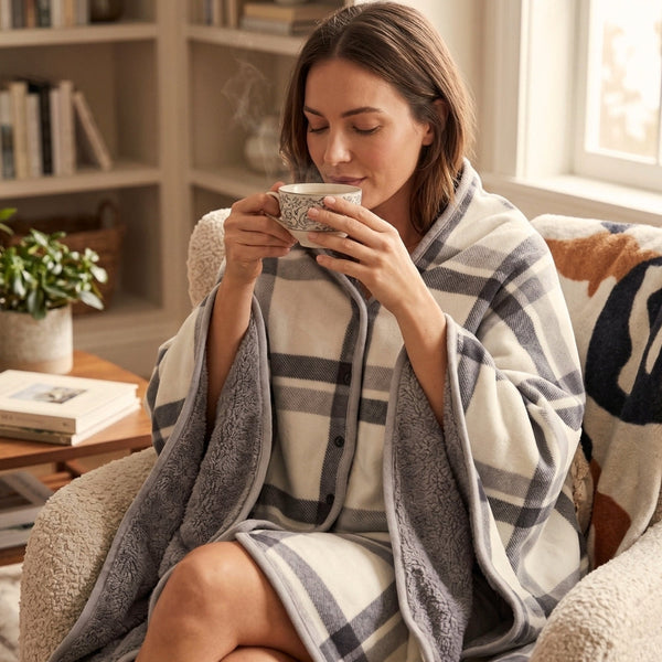 Poncho Plaid