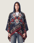 poncho-cape-homme-capuche-motif-ethnique-bleu-marine