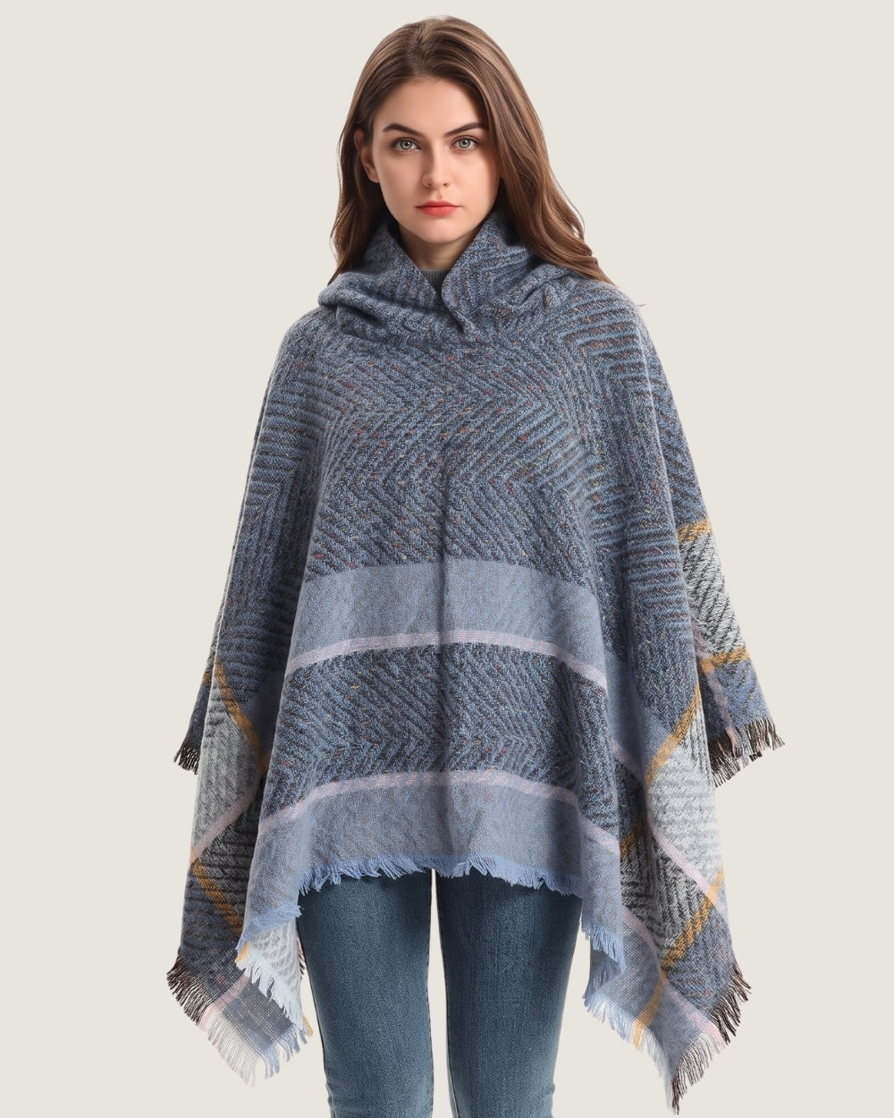poncho-capuche-effet-use-bleu