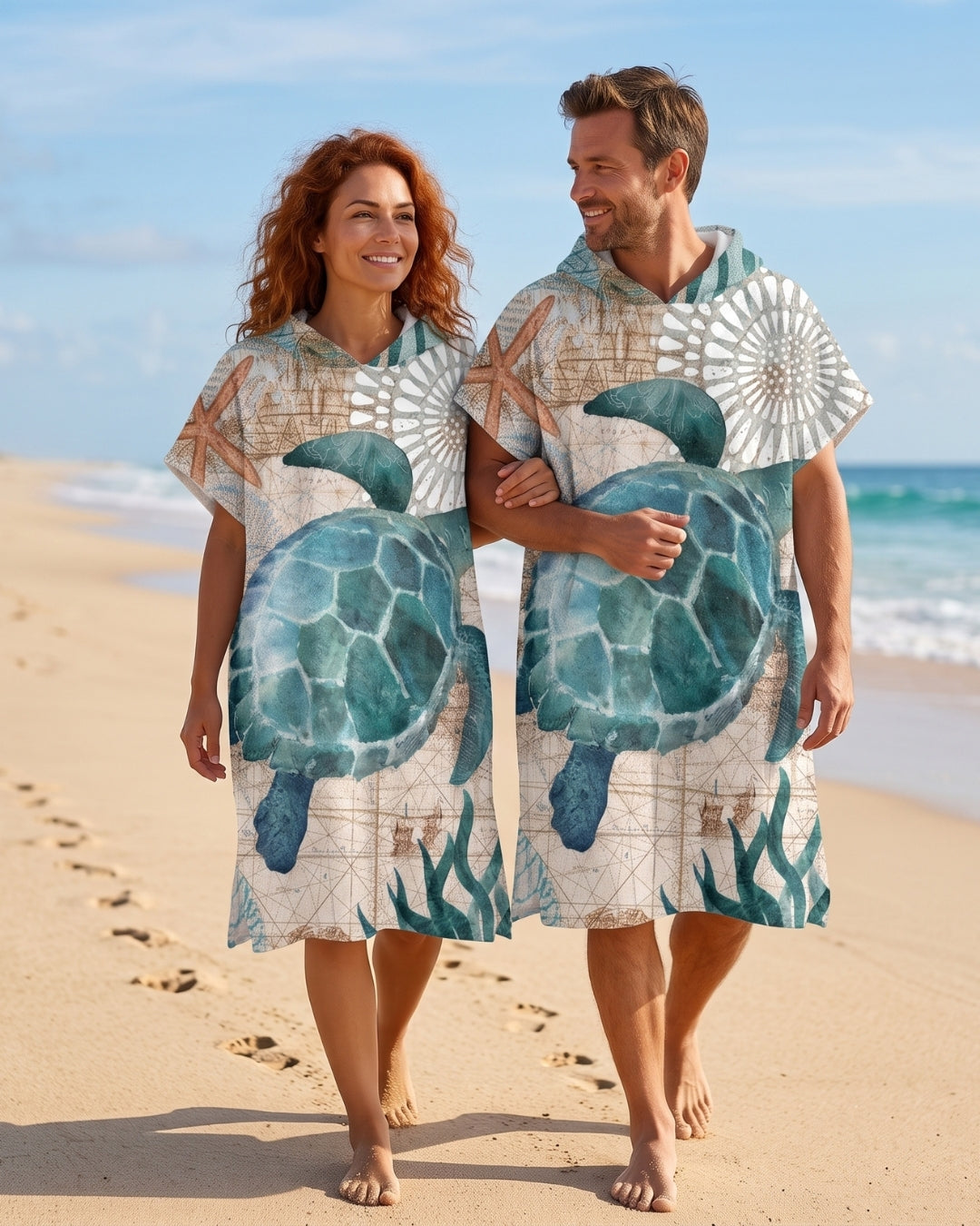 poncho-de-bain-capuche-tortue-situation-couple