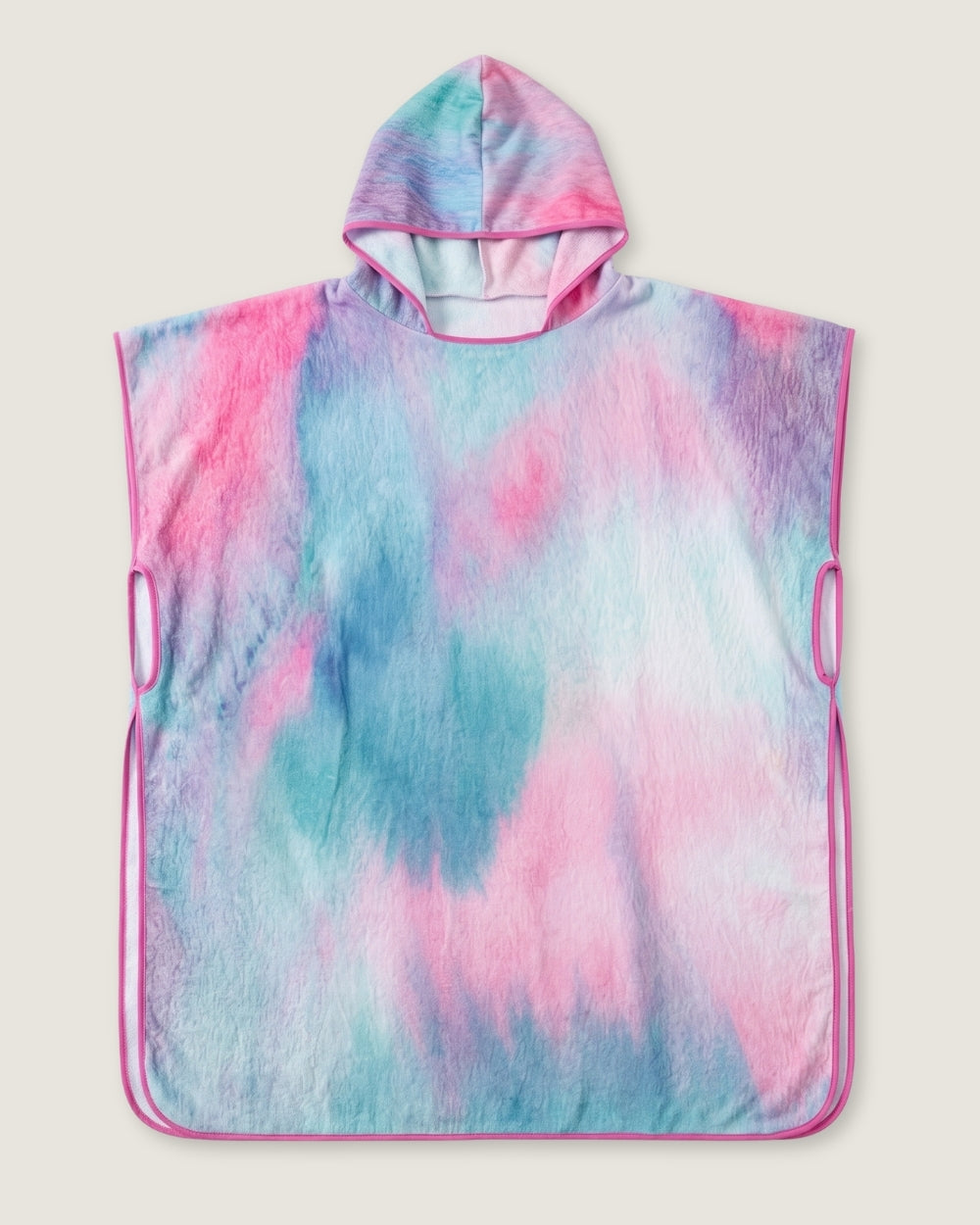 poncho-de-bain-en-microfibre-a-capuche-tie-dye-seul