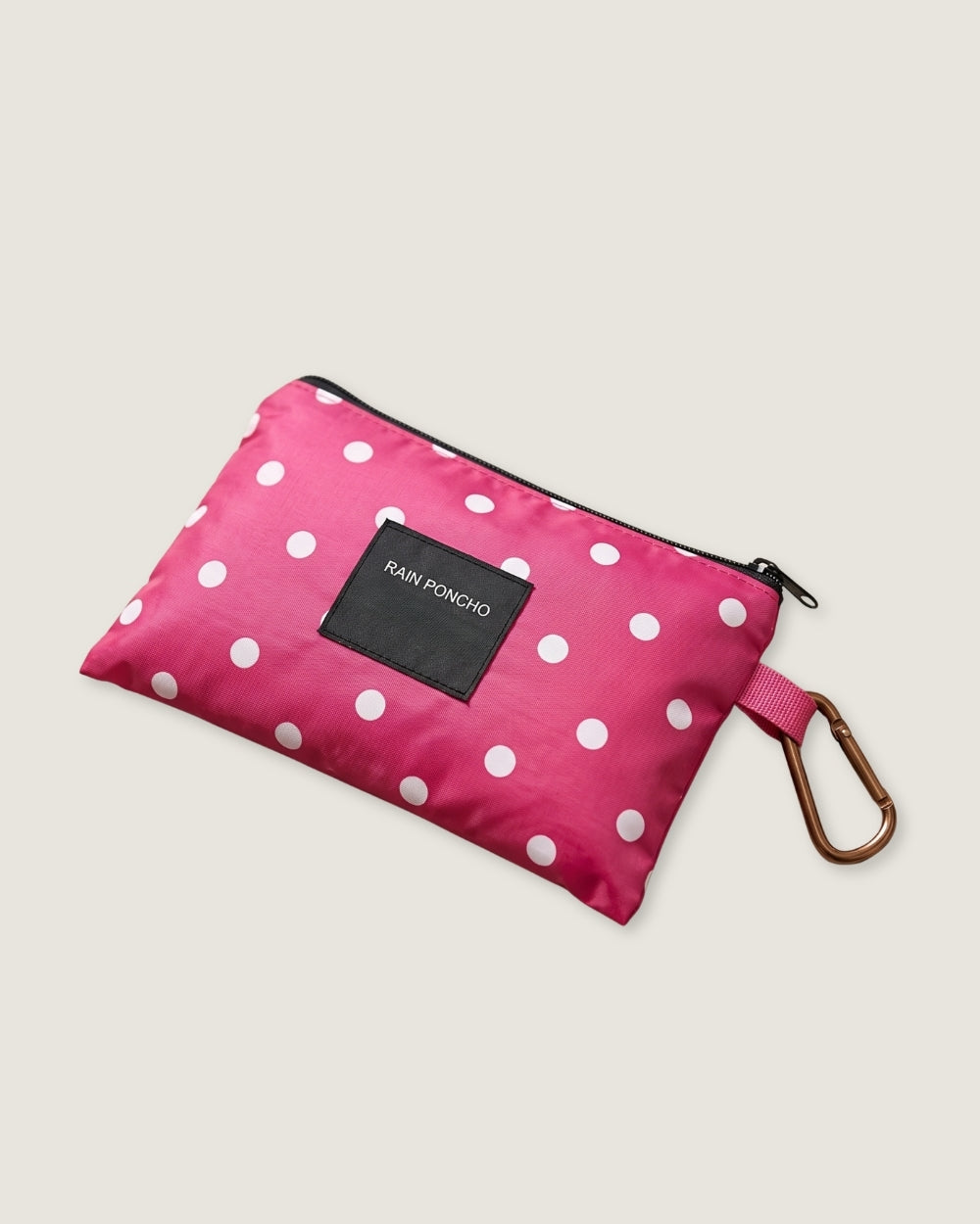 poncho-de-pluie-capuche-impermeable-motif-pois-fuschia-pochette