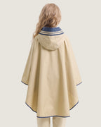 poncho-de-pluie-enfant-capuche-impermeable-beige-dos