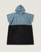 poncho-de-surf-a-capuche-en-microfibre-bicolore-bleu-clair-sol