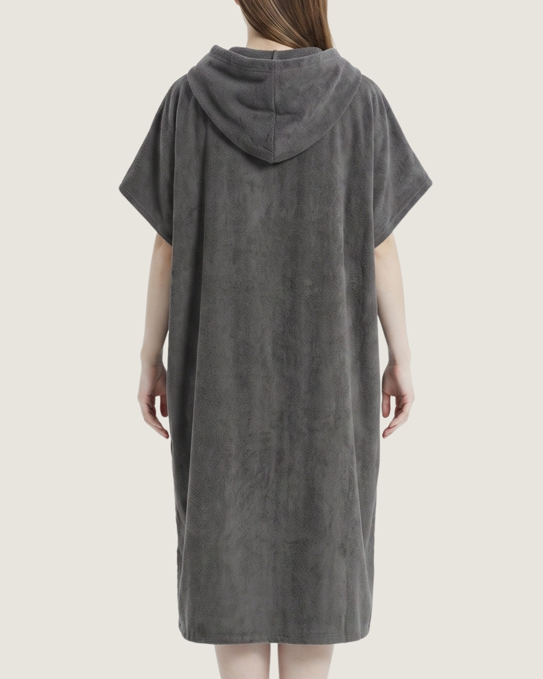 poncho-de-surf-en-microfibre-a-capuche-gris-dos