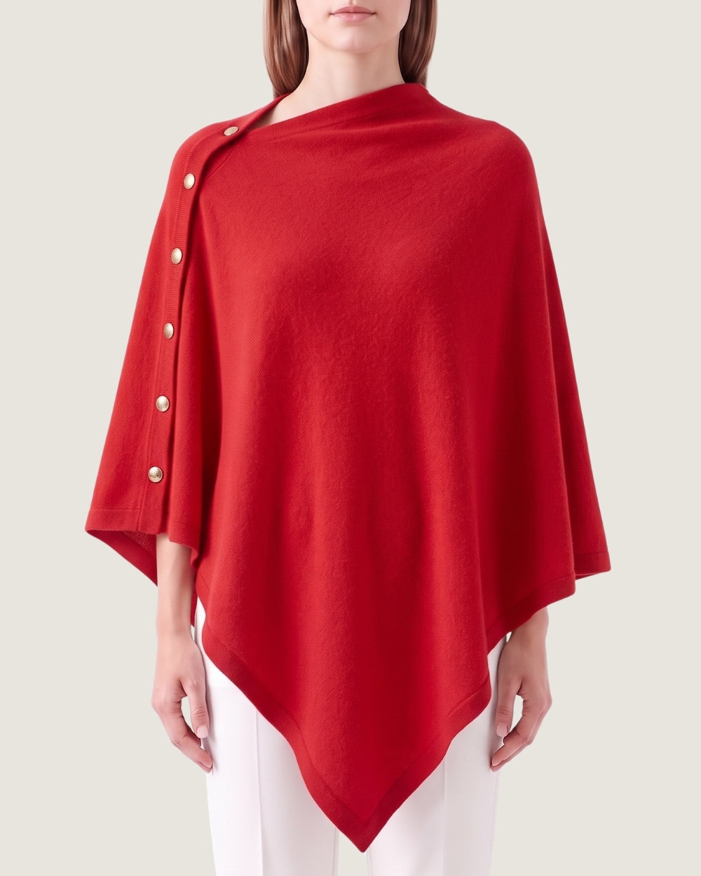 poncho-femme-asymetrique-boutons-variant-rouge