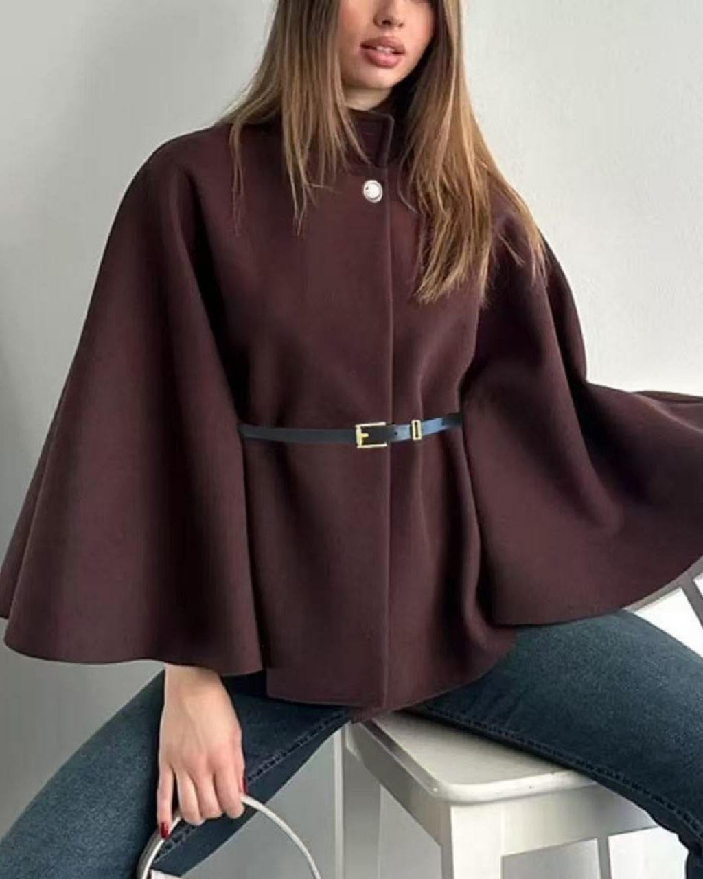 poncho-manteau-femme-chic-ceinture-situation-marron-2