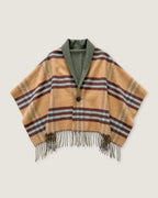poncho-manteau-femme-franges-et-rayures-vintage-beige-plat