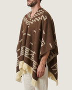 poncho-mexicain-franges-motif-azteque-studio-cote
