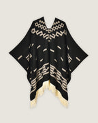 poncho-mexicain-franges-motif-azteque-studio-noir-plat
