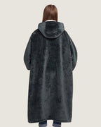 poncho-plaid-capuche-interieur-sherpa-gris-fonce-dos