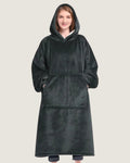 poncho-plaid-capuche-interieur-sherpa-gris-fonce