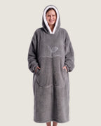 poncho-plaid-chaud-a-capuche-poche-ventrale-pomme-gris