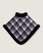 poncho-polaire-a-fourrure-femme-motif-plaid-tartan-seul
