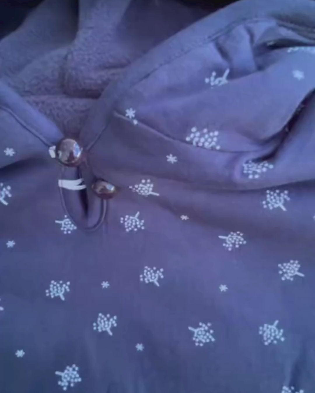 poncho reversible enfant video